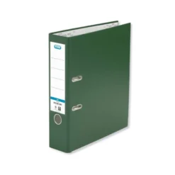 Archivador de palanca Elba Carton forrado PVC Folio Lomo de 80 mm color Verde