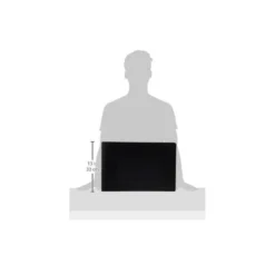 Archivador de palanca Elba din A3 apaisado carton lomo 80 mm