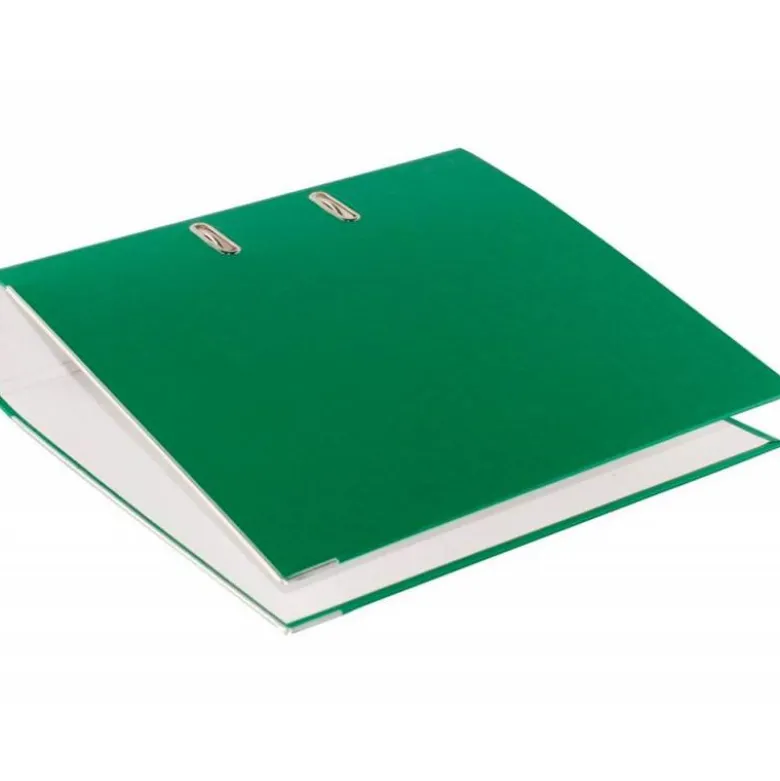 ARCHIVADOR DE PALANCA ELBA TOP CARTON COMPACTO POLIPROPILENO CON RADO DIN A4 LOMO DE 80 MM VERDE