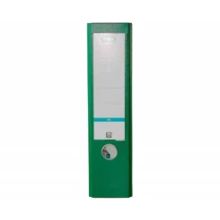 ARCHIVADOR DE PALANCA ELBA TOP CARTON COMPACTO POLIPROPILENO CON RADO DIN A4 LOMO DE 80 MM VERDE