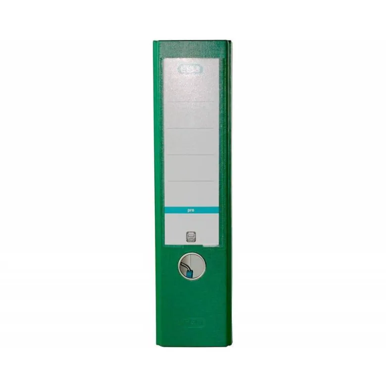 ARCHIVADOR DE PALANCA ELBA TOP CARTON COMPACTO POLIPROPILENO CON RADO DIN A4 LOMO DE 80 MM VERDE