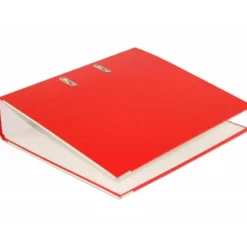 ARCHIVADOR DE PALANCA ELBA TOP CARTON COMPACTO POLIPROPILENO CON RADO DIN A4 LOMO DE 80 MM ROJO