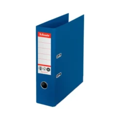 ARCHIVADOR DE PALANCA ESSELTE N 1 CO2 NEUTRAL DIN A4 CARTON FORRADO LOMO 75 MM AZUL VIVIDA