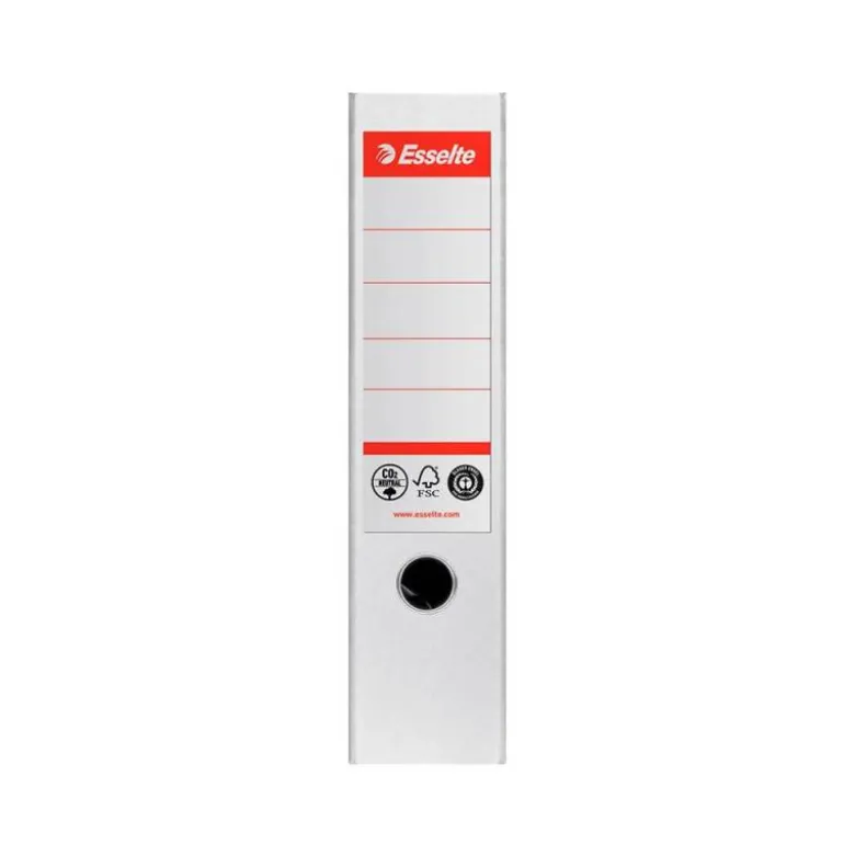 ARCHIVADOR DE PALANCA ESSELTE N 1 CO2 NEUTRAL DIN A4 CARTON FORRADO LOMO 75 MM BLANCO