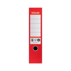 ARCHIVADOR DE PALANCA ESSELTE N 1 CO2 NEUTRAL DIN A4 CARTON FORRADO LOMO 75 MM ROJO VIVIDA