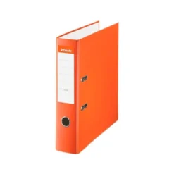Archivador de Palanca Esselte Carton Forrado Folio Lomo de 75 mm color Naranja