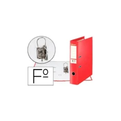 Archivador de Palanca Esselte N1 Polipropileno Folio 75 mm color Rojo