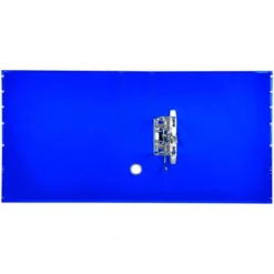 Archivador de palanca liderpapel a4 filing system forrado sin rado lomo 80mm azul con caja y compresor metalico