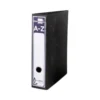 Archivador de palanca Liderpapel classic blue 2 anillas 75 Mm DIN A4 Color negro Carton entrecolado