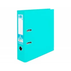 Archivador de palanca Liderpapel A4 color verde claro lomo 75mm