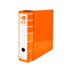 Archivador de palanca Liderpapel Filing System con caja A4 Lomo 80 mm color Naranja