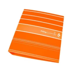 Archivador de palanca Liderpapel Filing System con caja A4 Lomo 80 mm color Naranja