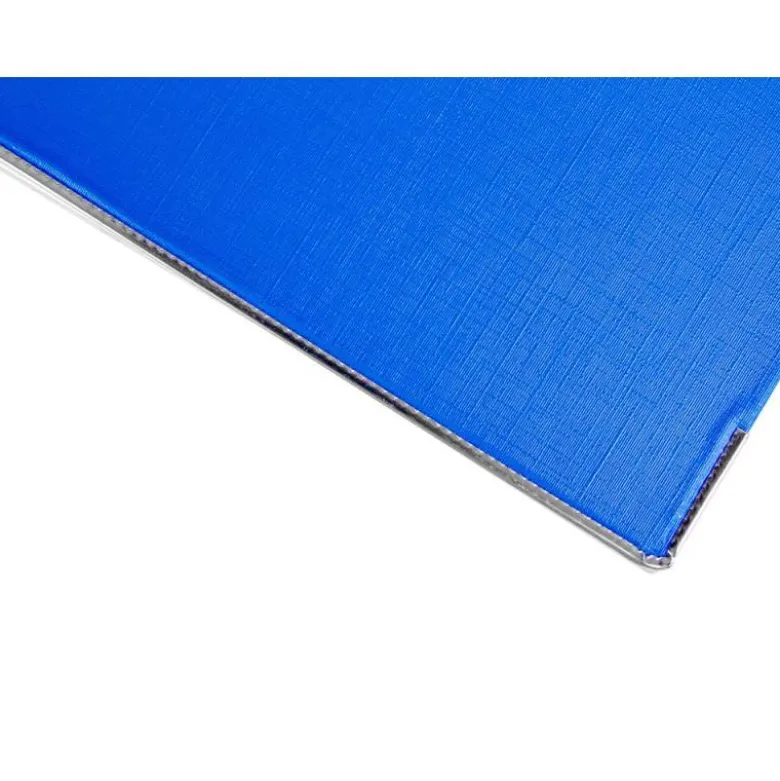 Archivador de palanca liderpapel Din A4 documenta forrado pvc con rado lomo 75mm azul compresor metalico