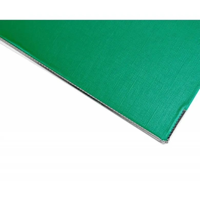 Archivador de palanca liderpapel Din A4 documenta forrado pvc con rado lomo 75mm verde compresor metalico