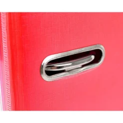 Archivador de palanca liderpapel Din A4 documenta forrado pvc con rado lomo 52mm rojo compresor metalico