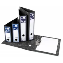 Archivador de palanca Liderpapel Classic Blue Cuarto