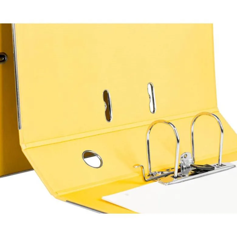 Archivador de palanca Liderpapel Documenta folio color amarillo