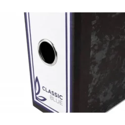 Archivador de palanca Liderpapel Classic Blue cuarto apaisado
