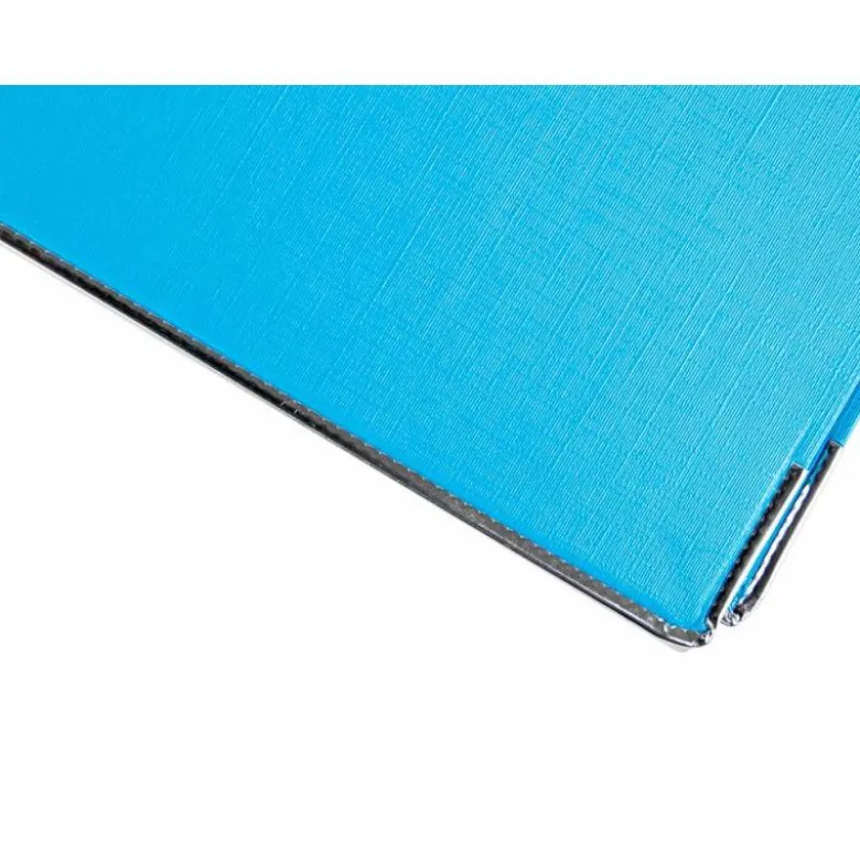 Archivador de palanca Liderpapel folio color celeste lomo 75mm