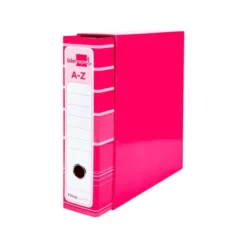 Archivador de palanca Liderpapel Filing System con caja A4 Lomo 80 mm color Rosa