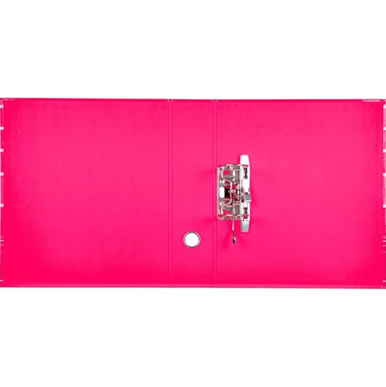 Archivador de palanca Liderpapel Filing System con caja A4 Lomo 80 mm color Rosa