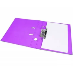 Archivador de palanca marca Liderpapel A4 lila compresor metalico