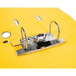 Archivador de palanca marca Liderpapel Documenta color amarillo 52 mm
