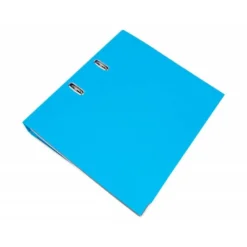 Archivador de palanca marca Liderpapel A4 celeste compresor metalico