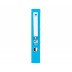 Archivador de palanca marca Liderpapel A4 celeste compresor metalico