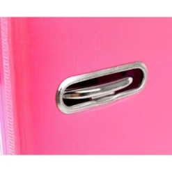 Archivador de palanca marca Liderpapel A4 rosa compresor metalico