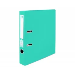 Archivador de palanca marca Liderpapel A4 verde claro compresor metalico