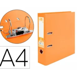 Archivador de palanca 75 mm Liderpapel Din A4 color naranja
