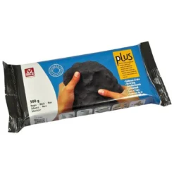 Arcilla Sio-2 Plus color negro 500 gr