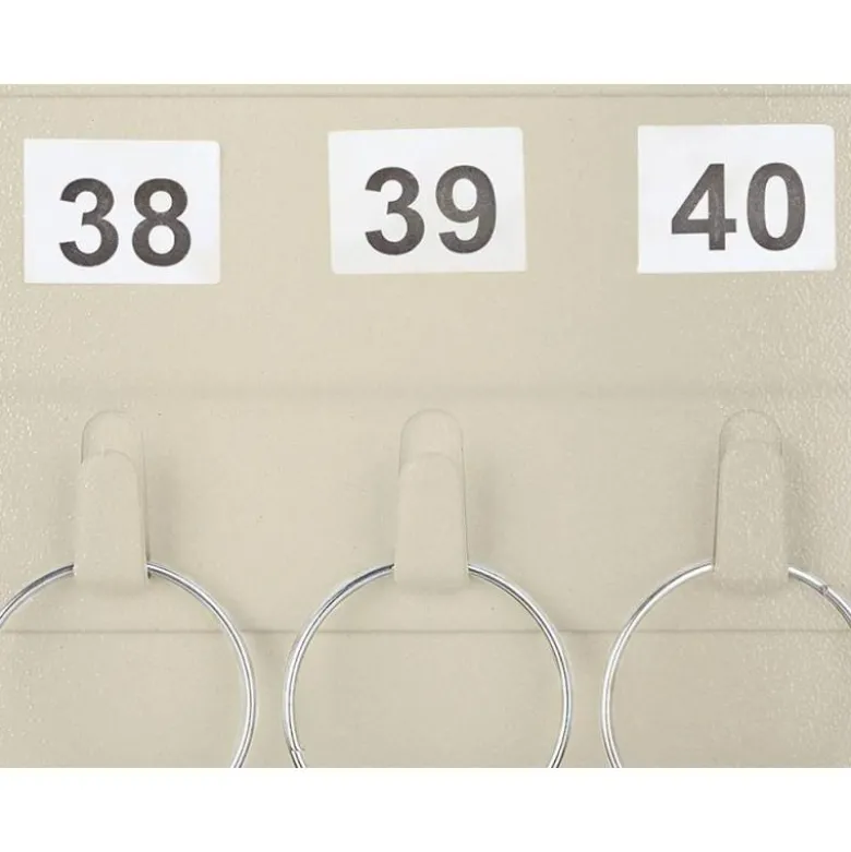 Armario metalico portallaves q-connect 370x280x80 mm 140 llaves