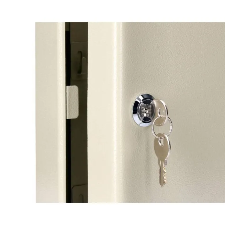 Armario metalico portallaves q-connect 370x280x80 mm 140 llaves
