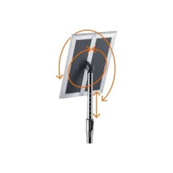 ATRIL DE SUELO DURABLE MARCO ALUMINIO DIN A3 VERTICAL / HORIZONTAL ALTURA AJUSTABLE 86 A 129 CM