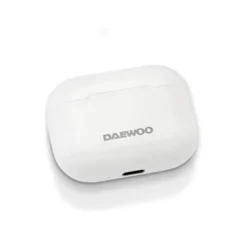 AURICULAR DAEWOO TWS BLUETOOTH 5.3 USB TIPO-C CON ESTUCHE DE CARGA 500MAH COLOR BLANCO