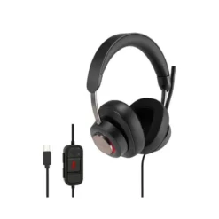 AURICULAR KENSINGTON H2000 PROFESSIONAL CON MICROFONO USB-C LONGITUD CABLE 1,8 MT