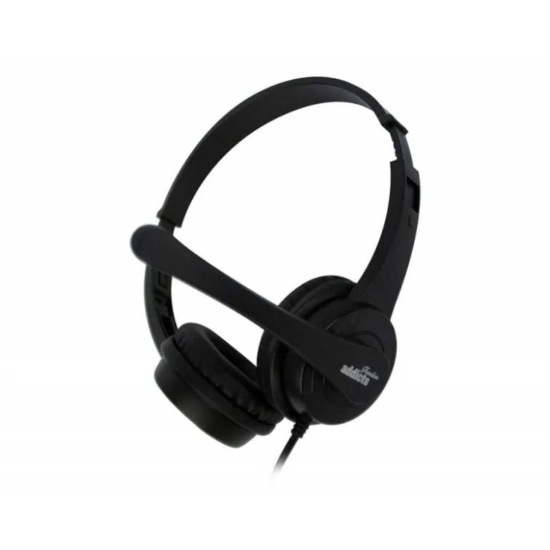 AURICULAR NGS VOX 505 MICROFONO Y CONTROL DE VOLUMEN DIADEMA AJUSTABLE JACK 3,5 MM LONGITUD CABLE