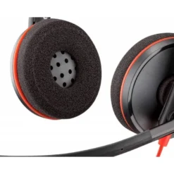 AURICULAR PLANTRONICS BLACKWIRE 3320 DIADEMA BIAURAL CABLE USB-A