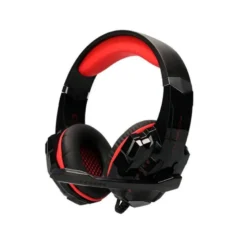 AURICULAR Q-CONNECT GAMING CON MICROFONO AJUSTABLE E ILUMINACION LED COLOR NEGRO
