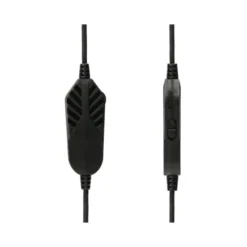 AURICULAR Q-CONNECT GAMING CON MICROFONO AJUSTABLE E ILUMINACION LED COLOR NEGRO