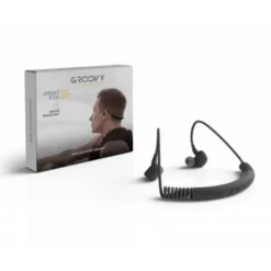 AURICULARES GROOVY SPORT BLUETOOTH NECKBAND CON MICROFONO COLOR GRIS OSCURO