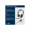AURICULARES POLY CON CABLE BLACKWIRE 5220 USB-C CONEXION 3,5 MM ADAPTADOR USB-C/A