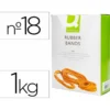 Bandas elasticas N 18 Q-connect 1000 gr 180 x 16 mm