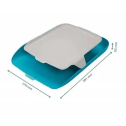 BANDEJA ORGANIZADORA LEITZ PLASTICO COLOR AZUL