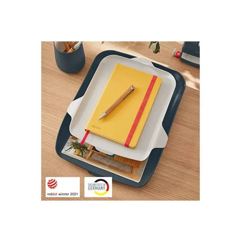 BANDEJA ORGANIZADORA LEITZ PLASTICO COLOR GRIS
