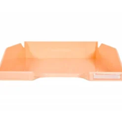 BANDEJA SOBREMESA EXACOMPTA PLASTICO COLOR CORAL