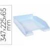 BANDEJA SOBREMESA EXACOMPTA PLASTICO COLOR AZUL PASTEL