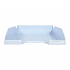 BANDEJA SOBREMESA EXACOMPTA PLASTICO COLOR AZUL PASTEL